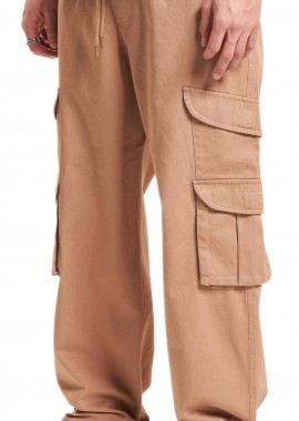 Παντελόνι Cargo DFCP070-00075 DEF Pure Black Brown