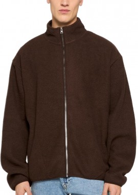 DEF - Μεταβατικό Μπουφάν Teddy DFJA076-14274 DEF chocolatebrown