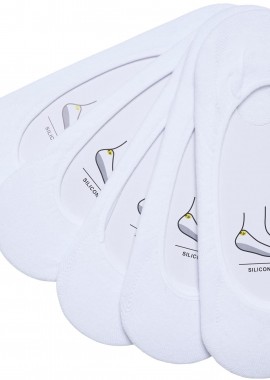 Urban Classics - Κάλτσες Αόρατες Invisible Socks 5-Pack TB1644-00220 Urban Classics White