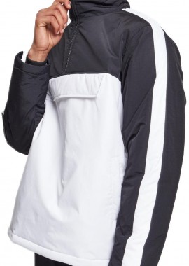 Urban Classics - Jacket Pull Over TB2483 Urban Classics 2-Tone Padded White/Black