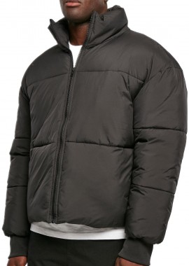 Urban Classics - Μπουφάν Puffer Short Big TB5907 Urban Classics Μαύρο Black