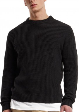 Urban Classics - Πλεκτό Πουλόβερ TB6763-00007 Urban Classics Black