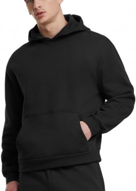 Urban Classics - Oversized Light Brushed Fleece Hoody Urban Classics TB7558-00007 black
