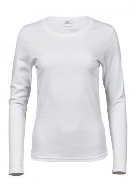 Tee Jays - Γυναικείο Μακρυμάνικο T-Shirt Interlock 590 Tee Jays White