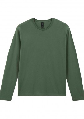 Gildan - Μακρυμάνικο T-Shirt 64400 Gildan Softstyle Military Green