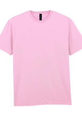 Βαμβακερό T-Shirt 3000 Gildan Light Cotton Light Pink