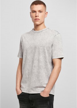 BYB - Μπλουζάκι T-shirt BY070 Build Your Brand Acid Washed 160 g/m² Grey Black
