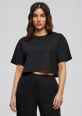 BYB - Γυναικείο T-Shirt Oversized Cropped BY264 Build Your Brand Black