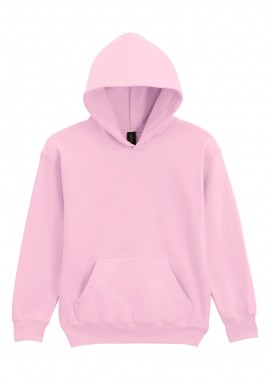 Παιδικό Φούτερ με Κουκούλα SF500B Gildan Softstyle Midweight Fleece Hoodie Light Pink