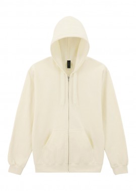 Gildan - Ζακέτα Φούτερ με Κουκούλα SF600 Gildan Softstyle Midweight Full Zip Hoodie Off White