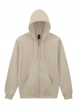 Gildan - Ζακέτα Φούτερ με Κουκούλα SF600 Gildan Softstyle Midweight Full Zip Hoodie Sand