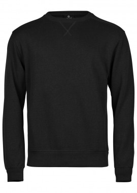 Ανδρικό T-Shirt Ribbed Interlock 5504 Tee Jays Black