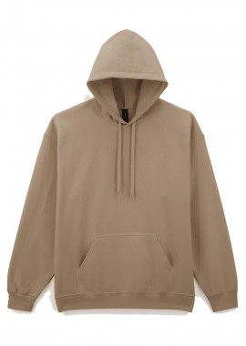 Gildan - Φούτερ με Κουκούλα SF500 Gildan Softstyle Midweight Fleece Brown Savana