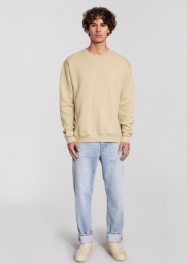 Fruit of the Loom - Φούτερ Μπλούζα 0622820 Fruit of the Loom Iconic Premium Set-In Sweat Desert Sand