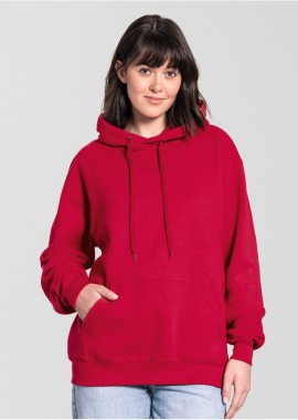 Φούτερ με Κουκούλα Iconic Premium 0622840 Fruit of the Loom Red