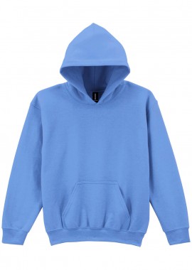 Παιδικό Φούτερ με Κουκούλα 18500B Gildan Heavy Blend Carolina Blue