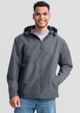 Μπουφάν Essential Weather Shell Jacket 0R416M0 Russell Athletic Iron Grey