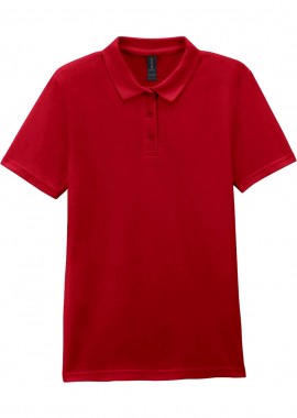 Gildan - Γυναικεία Μπλούζα Polo 64800L Gildan Softstyle Pique Cherry Red