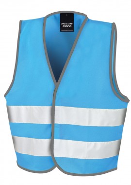 Παιδικό Γιλέκο Υψηλής Ορατότητας R200JEV Result Safe-Guard Sky Blue