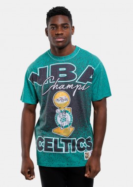 Mitchell & Ness Boston Celtics Champ City Sublimated Ανδρικό T-shirt (9000178688_69352)