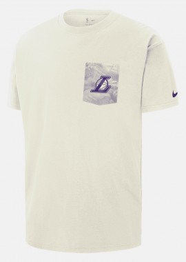 Nike NBA Max90 Los Angeles Lakers Courtside Ανδρικό T-Shirt (9000232014_28917)
