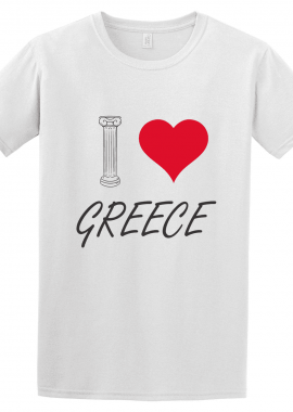 GILDAN - Κοντομάνικο I love Greece