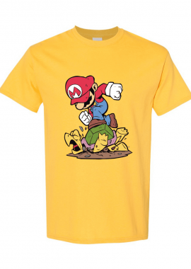 GILDAN - Κοντομάνικο Mario turtle