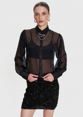 - Πουκάμισο σετ see-through - 5206179054195