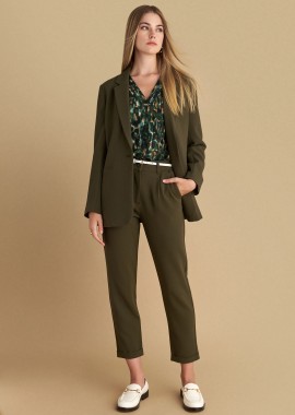 - Παντελόνι formal με ρεβέρ - 5206634990785