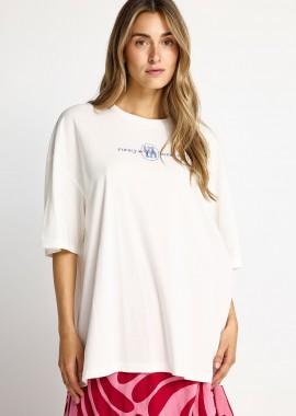 FUNKY BUDDHA - Γυναικείο t-shirt με τύπωμα στην πλάτη