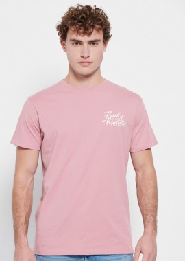 FUNKY BUDDHA - T-shirt από οργανικό βαμβάκι με τύπωμα