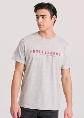 FUNKY BUDDHA - T-shirt με Funky Buddha τύπωμα - The essentials