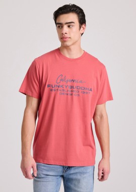 FUNKY BUDDHA - T-shirt με Funky Buddha τύπωμα