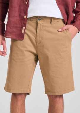 FUNKY BUDDHA - Ανδρική βερμούδα chino - The essentials