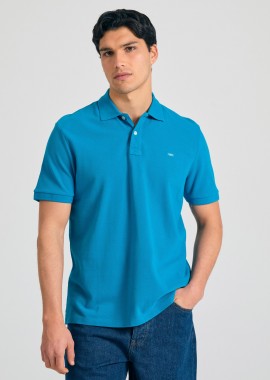 FUNKY BUDDHA - Polo μπλούζα με κεντημένο logo - The essentials