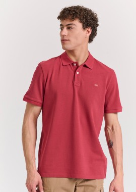 FUNKY BUDDHA - Polo μπλούζα με κεντημένο logo - The essentials