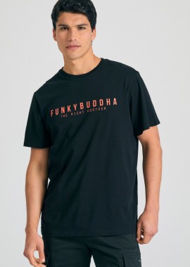 FUNKY BUDDHA - T-shirt με Funky Buddha τύπωμα - The essentials