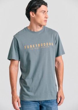 FUNKY BUDDHA - T-shirt με Funky Buddha τύπωμα - The essentials
