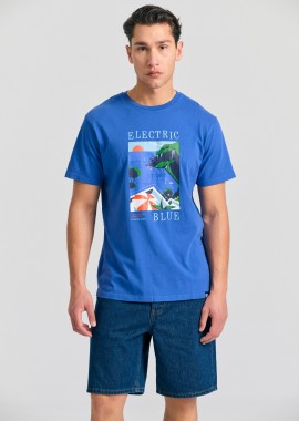 FUNKY BUDDHA - T-shirt με φωτογραφικό τύπωμα