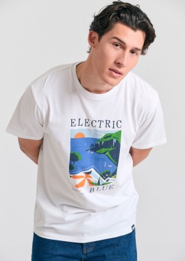 FUNKY BUDDHA - T-shirt με φωτογραφικό τύπωμα