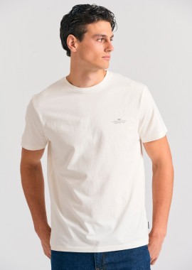 FUNKY BUDDHA - T-shirt με στρογγυλή λαιμόκοψη - The essentials