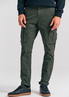 FUNKY BUDDHA - Ανδρικό comfort cargo παντελόνι - The essentials