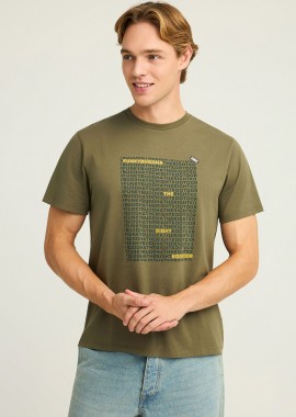 FUNKY BUDDHA - T-shirt με Funky Buddha τύπωμα