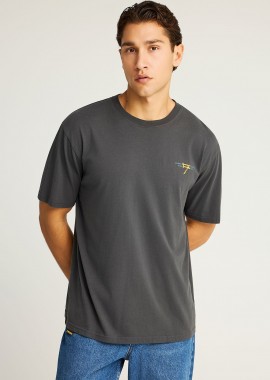 FUNKY BUDDHA - T-shirt με text τύπωμα στην πλάτη