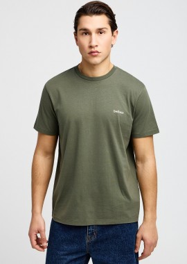 FUNKY BUDDHA - Ανδρικό μονόχρωμο T-shirt - The basics collection