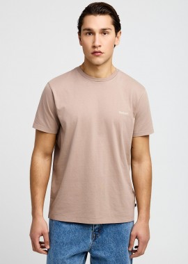 FUNKY BUDDHA - Ανδρικό μονόχρωμο T-shirt - The basics collection