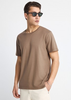 FUNKY BUDDHA - Ανδρικό βαμβακερό regular fit t-shirt - The essentials