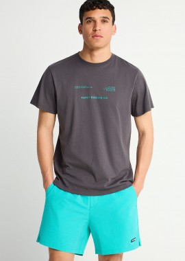 FUNKY BUDDHA - Ανδρικό βαμβακερό t-shirt με τύπωμα