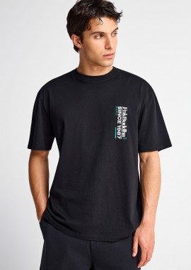 FUNKY BUDDHA - Ανδρικό relaxed t-shirt με τύπωμα