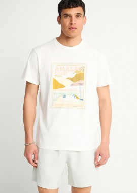 FUNKY BUDDHA - Ανδρικό t-shirt με τύπωμα
